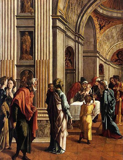 Jan van Scorel Presentation of Jesus in the Temple Sweden oil painting art